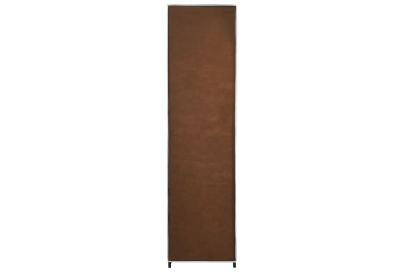 Garderob med 4 utrymmen brun 175x45x170 cm - Brun - Förvaring - Garderober & garderobssystem