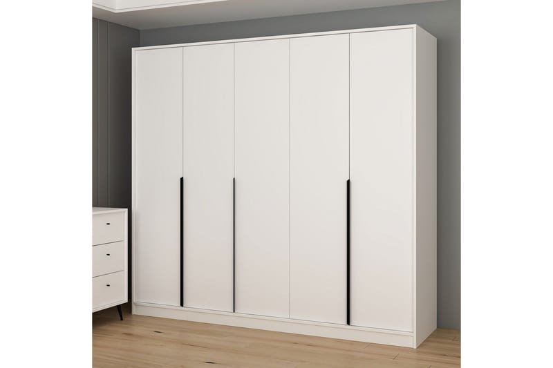 Garderob Tifany 60x210 cm - Vit - Förvaring - Garderober & garderobssystem