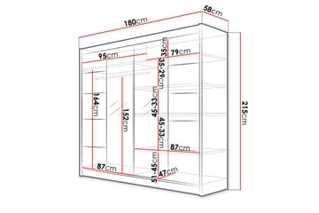 Garderob Wallinford - Förvaring - Garderober & garderobssystem