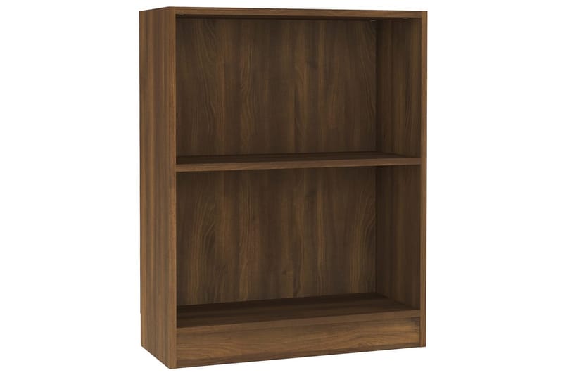 beBasic Bokhylla brun ek 60x24x74,5 cm konstruerat trä - Brown - Förvaring - Hylla - Bokhylla