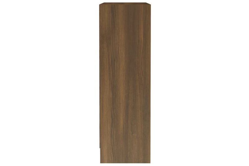 beBasic Bokhylla brun ek 60x24x74,5 cm konstruerat trä - Brown - Förvaring - Hylla - Bokhylla