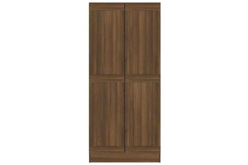 beBasic Bokhylla brun ek 82,5x30,5x185,5 cm konstruerat trä - Brown - Förvaring - Hylla - Bokhylla