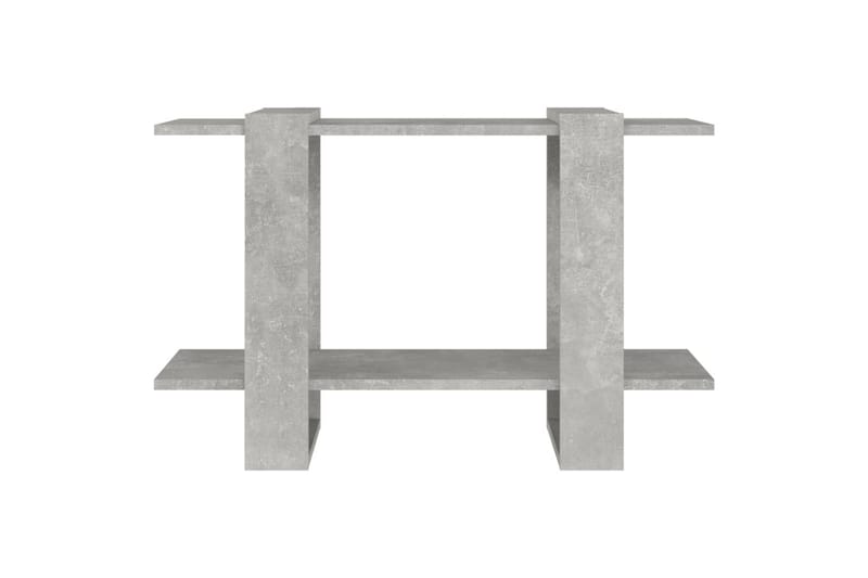 beBasic Bokhylla/Rumsavdelare betonggrå 80x30x51 cm - Grey - Förvaring - Hylla - Bokhylla