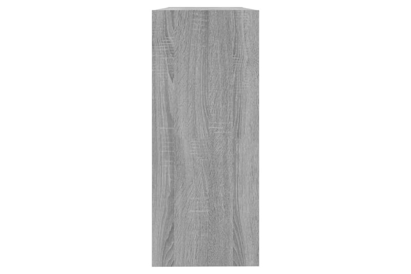 beBasic Bokhylla/Rumsavdelare grå sonoma-ek 100x30x72 cm - Grey - Förvaring - Hylla - Bokhylla