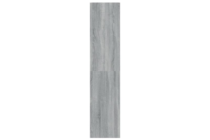 beBasic Bokhylla/Rumsavdelare grå sonoma-ek 40x30x135 cm - Grey - Förvaring - Hylla - Bokhylla