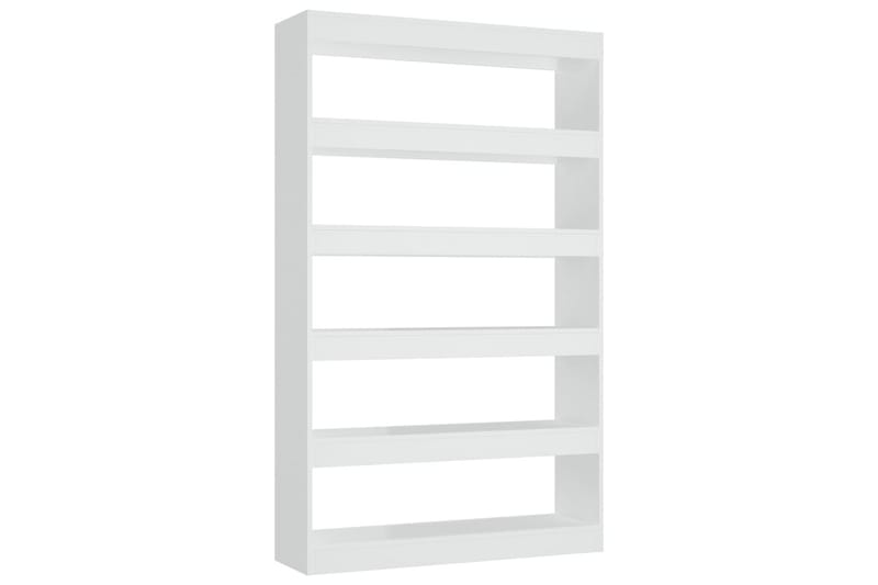 beBasic Bokhylla/Rumsavdelare vit 100x30x166 cm - White - Förvaring - Hylla - Bokhylla