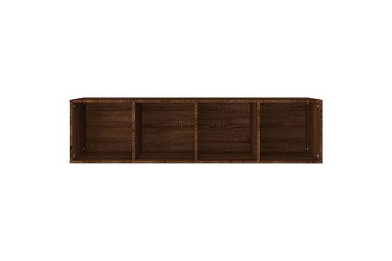 beBasic Bokhylla/tv-bänk Brun ek 36x30x143 cm konstruerat trä - Brown - Förvaring - Hylla - Bokhylla