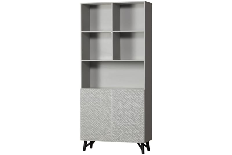 Bokhylla Prezi 200 cm - Beige - Förvaring - Hylla - Bokhylla