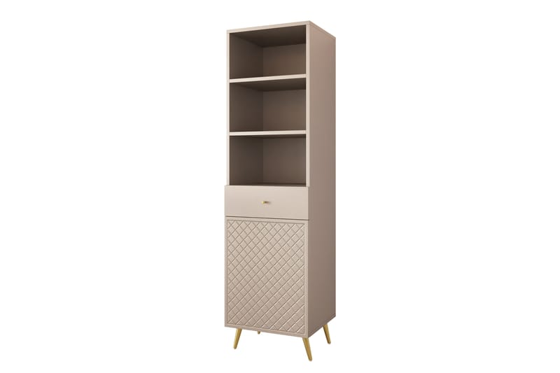 Bokhylla Hester 50 cm - Sand beige - Förvaring - Hylla - Bokhylla