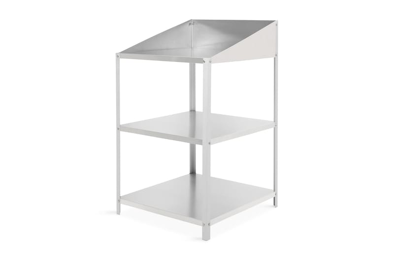 Växthushylla 56x56x92 cm - Silver - Förvaring - Hylla - Utomhushylla