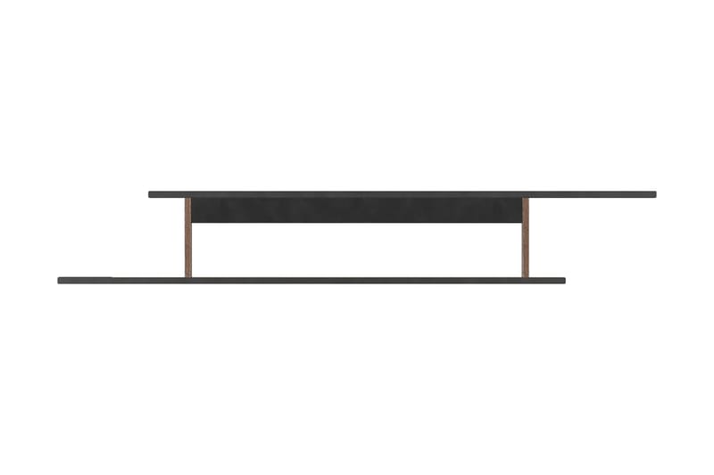Hyllor Poindexter 165 cm - Mörkbrun - Förvaring - Hylla - Vägghylla