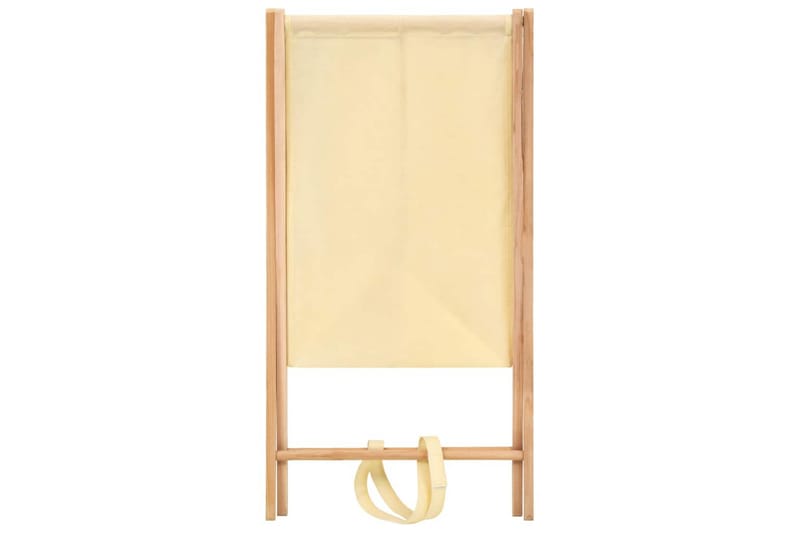 Tvättkorg cedarträ och tyg 42x41x64 cm beige - Beige - Förvaring - Klädförvaring - Tvättkorg