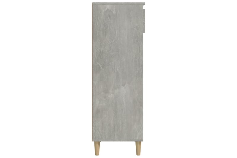 beBasic Skoskåp betonggrå 40x36x105 cm konstruerat trä - Grey - Förvaring - Skoförvaring - Skoskåp