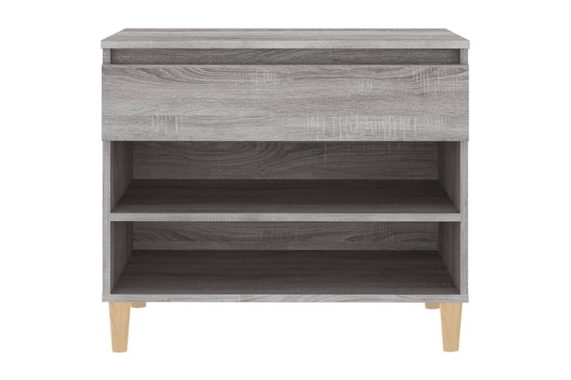 beBasic Skoskåp grå sonoma 70x36x60 cm konstruerat trä - Grey - Förvaring - Skoförvaring - Skoskåp