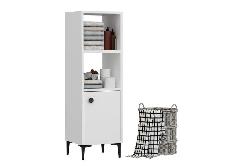 Highboard Alonea 39x35 cm - Vit - Förvaring - Skåp - Förvaringsskåp