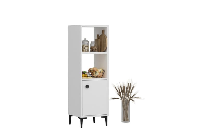 Highboard Alonea 39x35 cm - Vit - Förvaring - Skåp - Förvaringsskåp