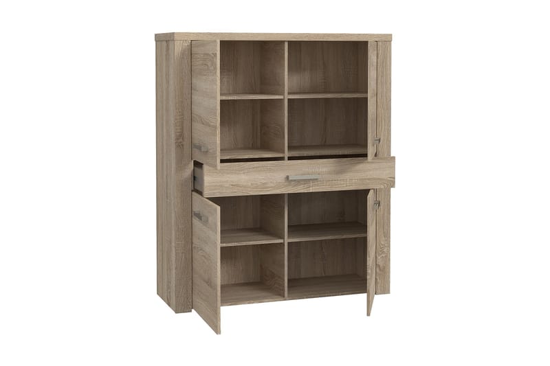 Highboard Bankso 42x117 cm - Brun - Förvaring - Skåp - Förvaringsskåp