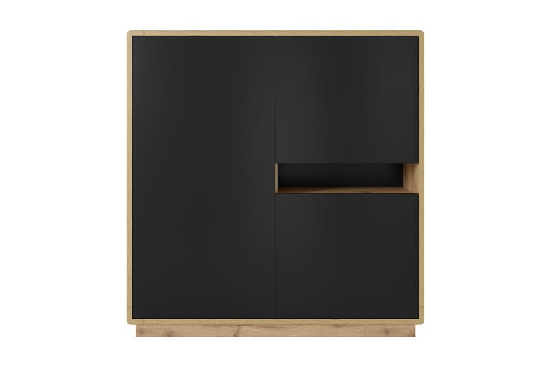 Highboard Joachim 121 cm - Brun/Svart - Förvaring - Skåp - Förvaringsskåp