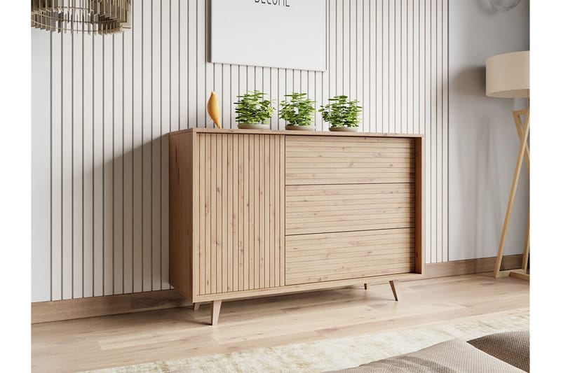 Highboard Kintore - Brun - Förvaring - Skåp - Förvaringsskåp