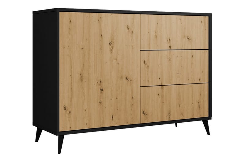 Highboard Kintore - Svart - Förvaring - Skåp - Förvaringsskåp