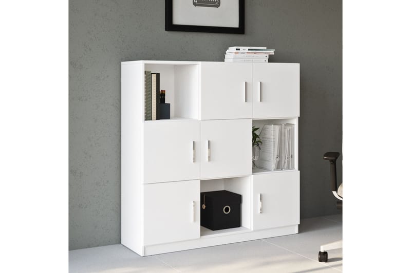 Highboard Rud 38x120 cm - Vit - Förvaring - Skåp - Förvaringsskåp