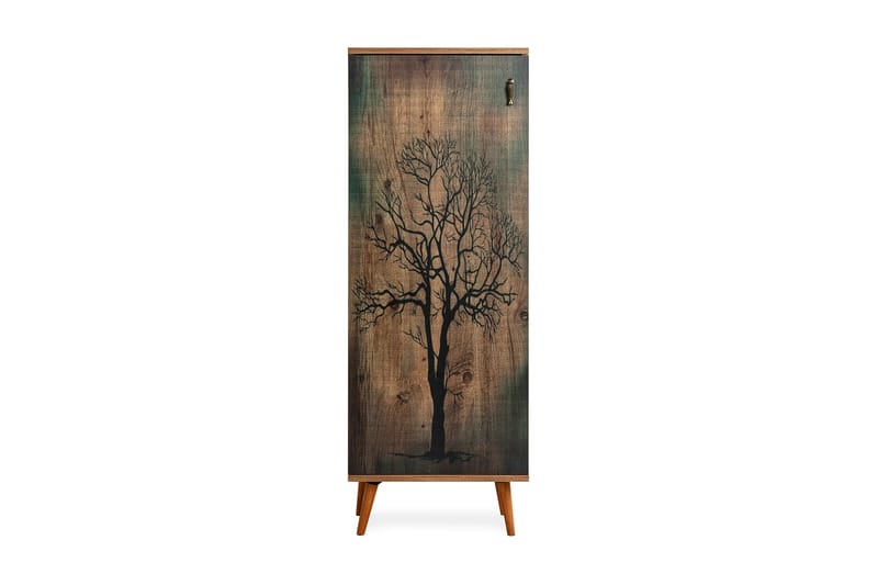 Highboard Träd 38x50 cm - Grön/Natur - Förvaring - Skåp - Förvaringsskåp