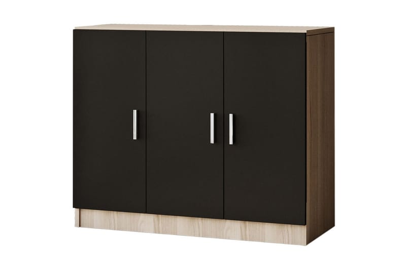 Highboard Tully 38x89 cm - Natur/Svart - Förvaring - Skåp - Förvaringsskåp