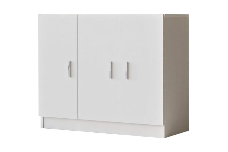 Highboard Tully 38x89 cm - Vit - Förvaring - Skåp - Förvaringsskåp