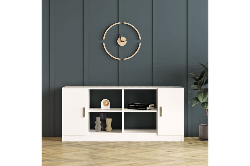 Highboard Tully 46x140 cm - Vit - Förvaring - Skåp - Förvaringsskåp