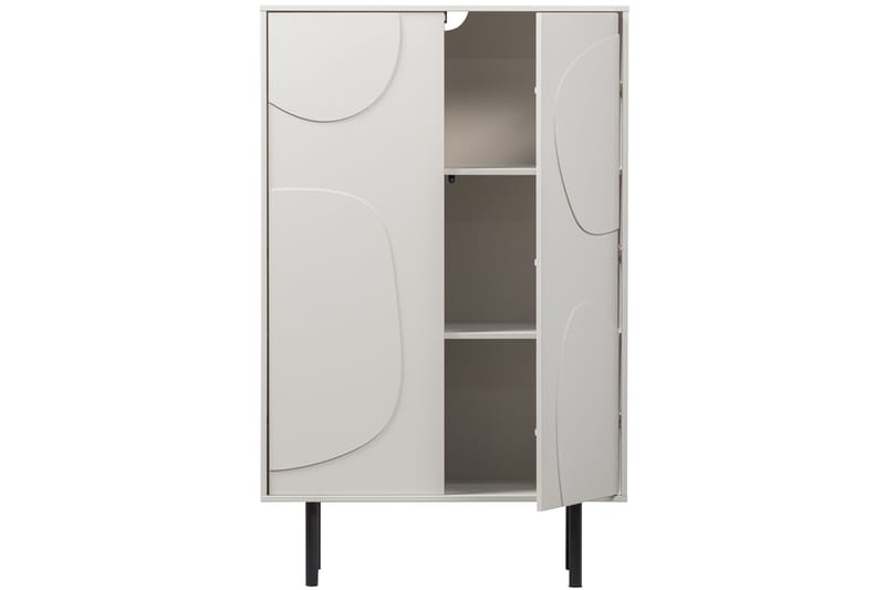 Highboard Popinder - Beige - Förvaring - Skåp - Förvaringsskåp