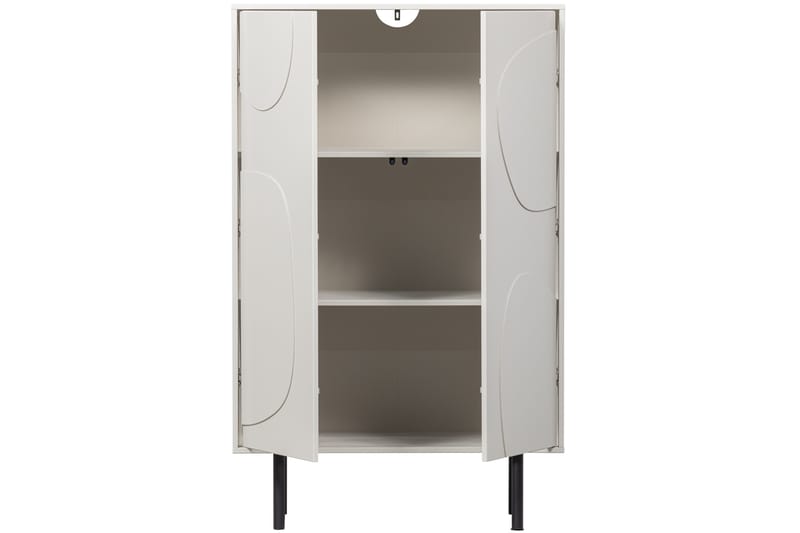 Highboard Popinder - Beige - Förvaring - Skåp - Förvaringsskåp