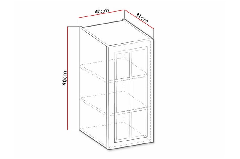 Köksskåp Templemore 40 cm - Förvaring - Skåp - Förvaringsskåp