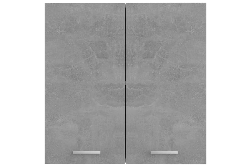 Väggskåp betonggrå 60x31x60 cm spånskiva - Grå - Förvaring - Skåp - Förvaringsskåp