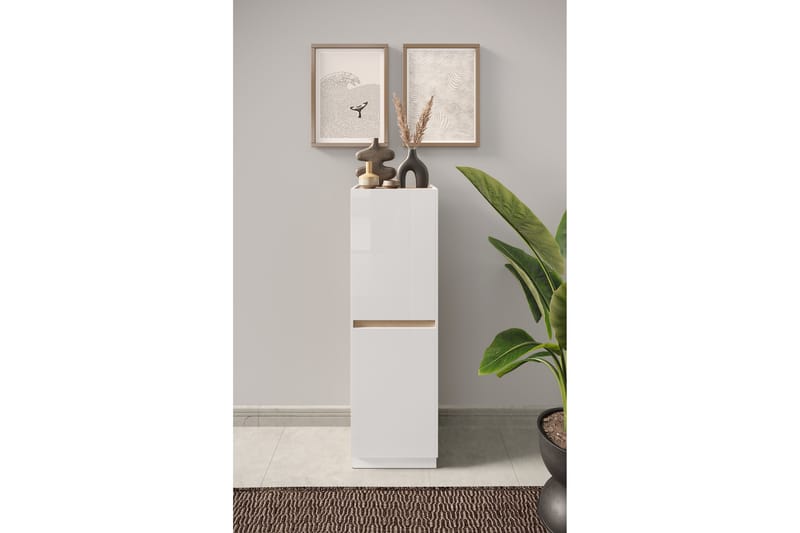 Highboard Fantasy 54x170 cm - Mässing - Förvaring - Skåp - Förvaringsskåp