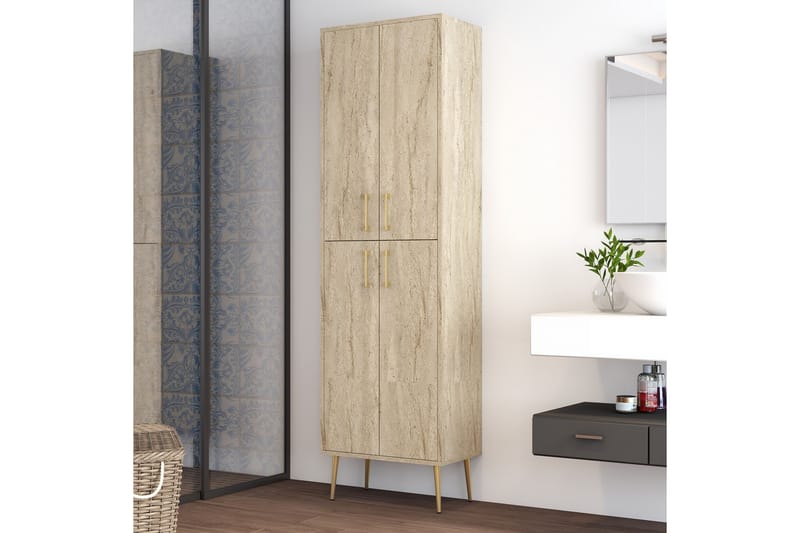 Highboard Kotzen - Beige - Förvaring - Skåp - Förvaringsskåp