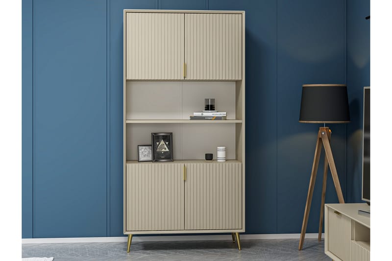 Highboard Luxe - Sandsten - Förvaring - Skåp - Förvaringsskåp