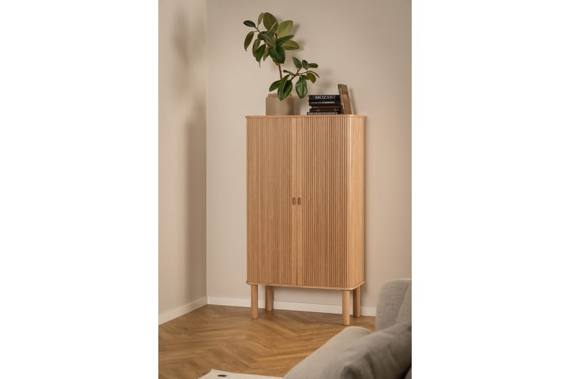 Highboard Samay - Natural - Förvaring - Skåp - Förvaringsskåp