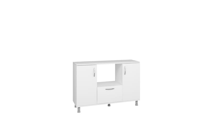 Highboard Pietro 120x86,5 cm Vit - Hanah Home - Förvaring - Skåp - Förvaringsskåp