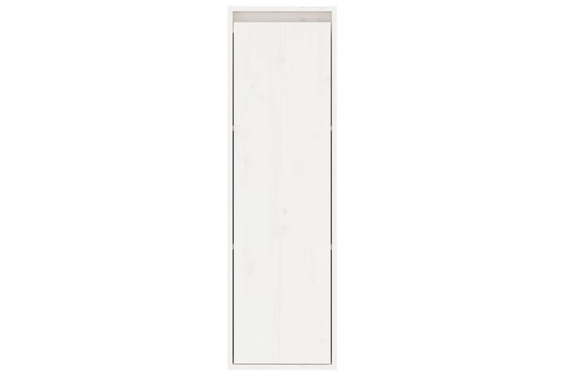 beBasic Väggskåp vit 30x30x100 cm massiv furu - White - Förvaring - Hylla - Vägghylla