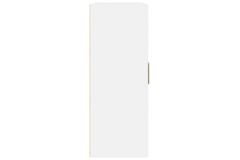beBasic Väggskåp vit 69,5x32,5x90 cm konstruerat trä - White - Vägghylla - Väggförvaring