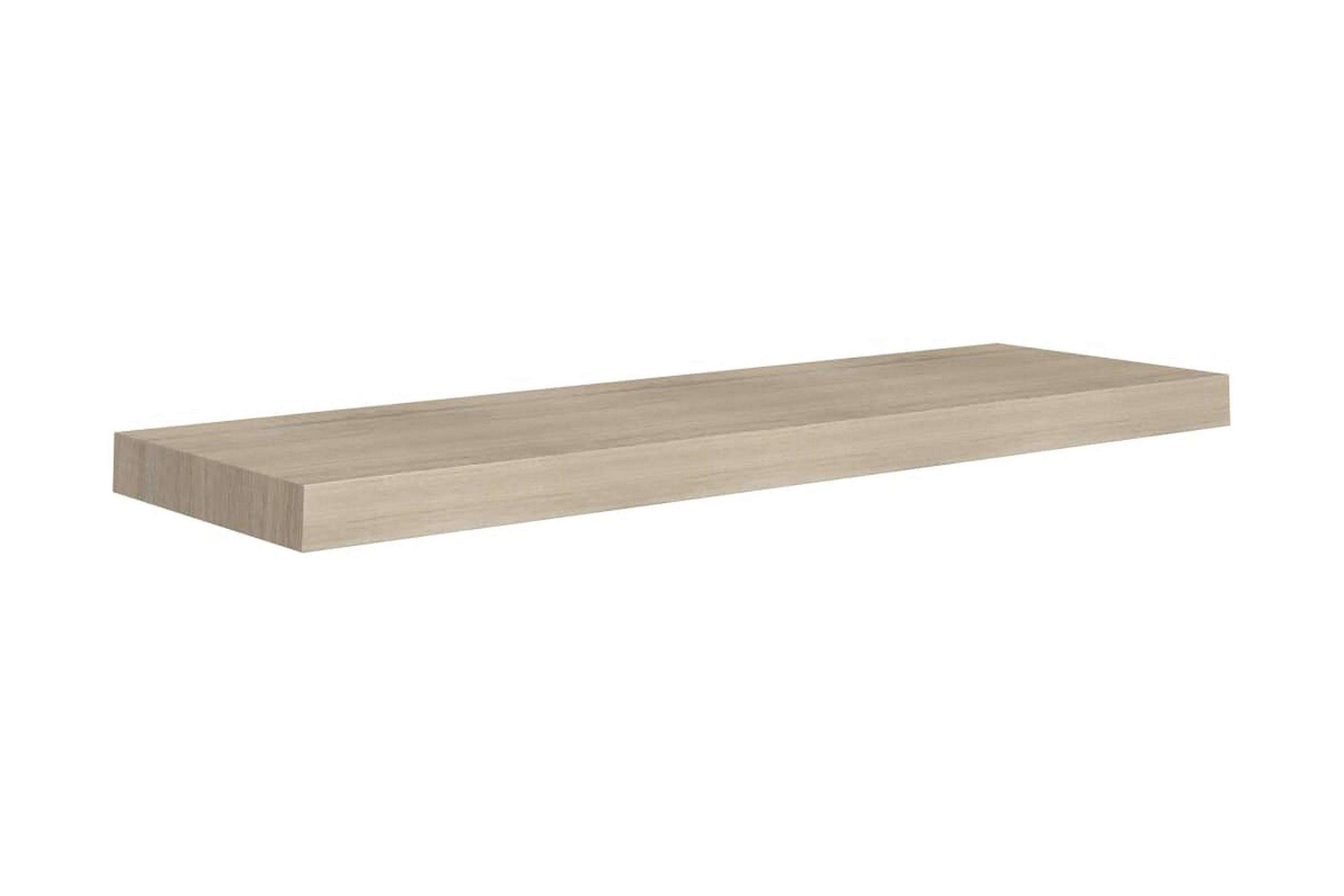 Be Basic Svävande Vägghyllor 2 St Ek 80x23,5x3,8 Cm MDF Brun ...