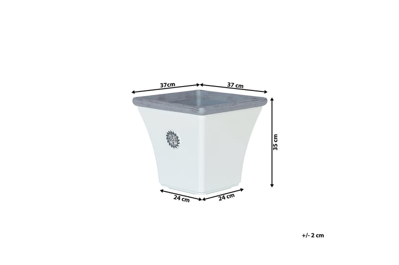 Blomkruka Elateia 35 cm - Vit - Inredning - Dekoration & inredningsdetaljer