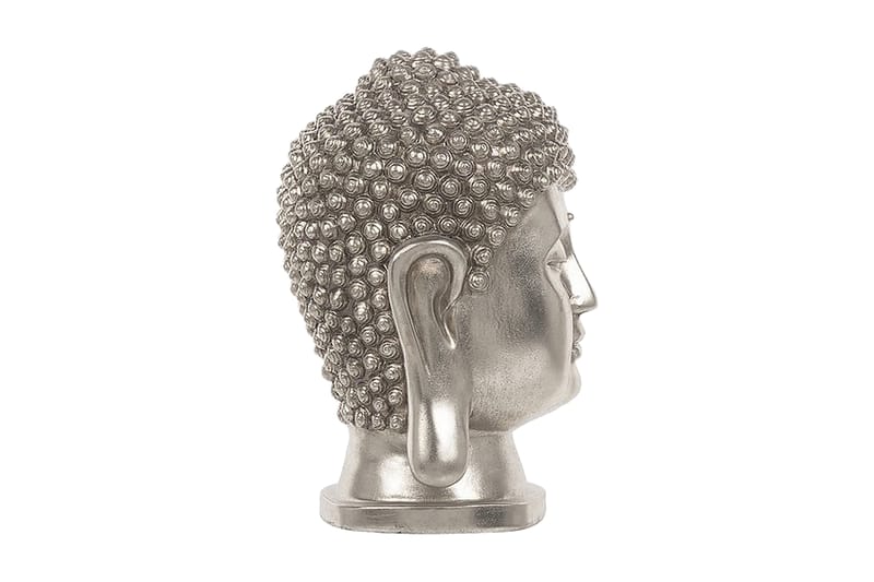 Figur Buddha 24|24|41 cm - Silver - Inredning - Dekoration & inredningsdetaljer