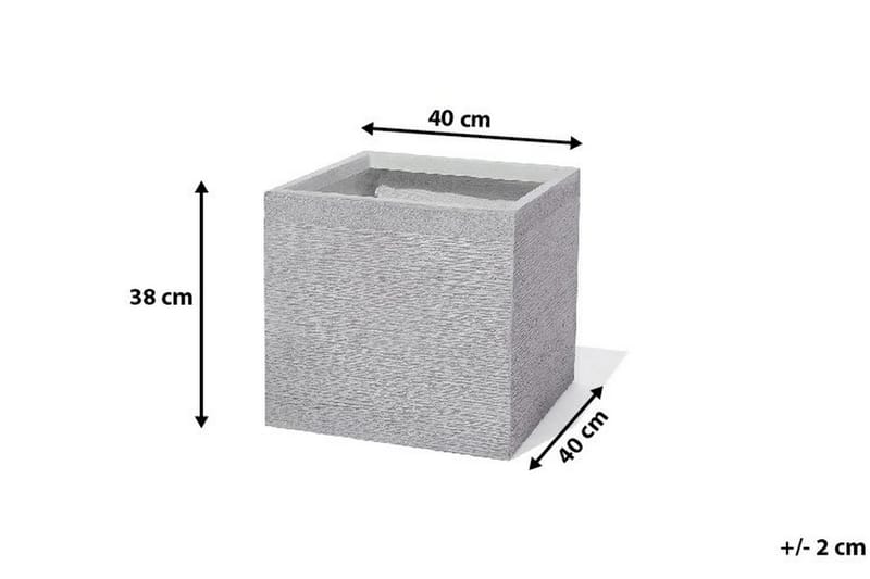 Kruka Paros 40 cm - Vit - Inredning - Dekoration & inredningsdetaljer - Krukor & ytterkrukor - Utomhuskruka