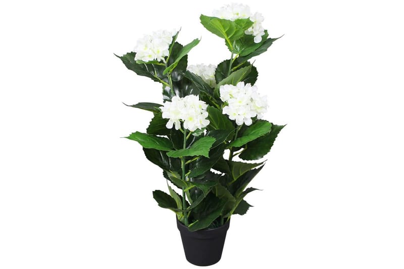 Konstväxt Hortensia med kruka 60 cm vit - Vit - Inredning - Dekoration & inredningsdetaljer - Prydnadssaker - Blomsterdekoration