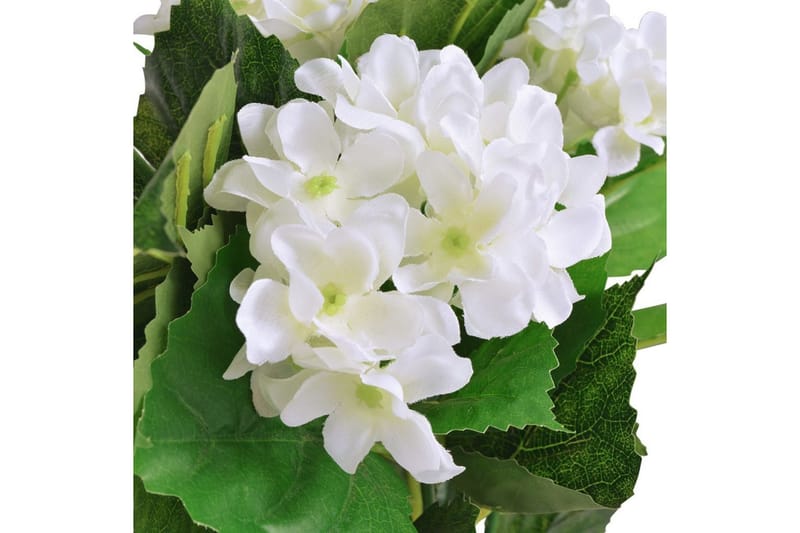 Konstväxt Hortensia med kruka 60 cm vit - Vit - Inredning - Dekoration & inredningsdetaljer - Prydnadssaker - Blomsterdekoration