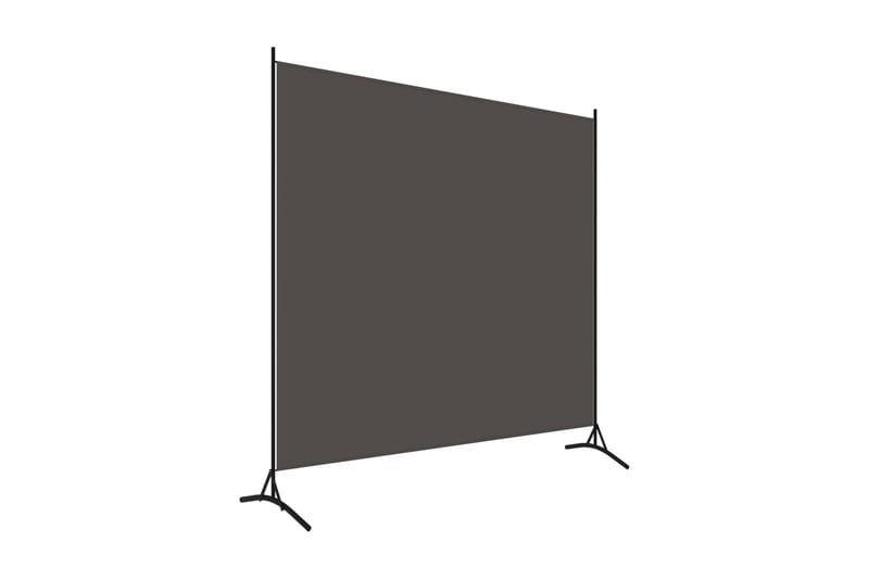 Rumsavdelare 1 panel antracit 175x180 cm - Grå - Rumsavdelare - Skärmvägg