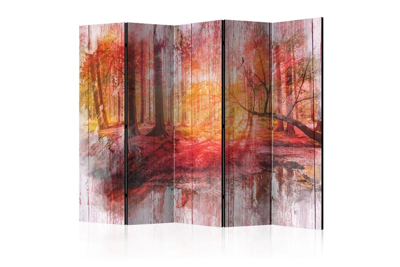 Rumsavdelare Autumnal Forest II 225x172 cm - Artgeist sp. z o. o. - Inredning - Dekoration & inredningsdetaljer - Rumsavdelare