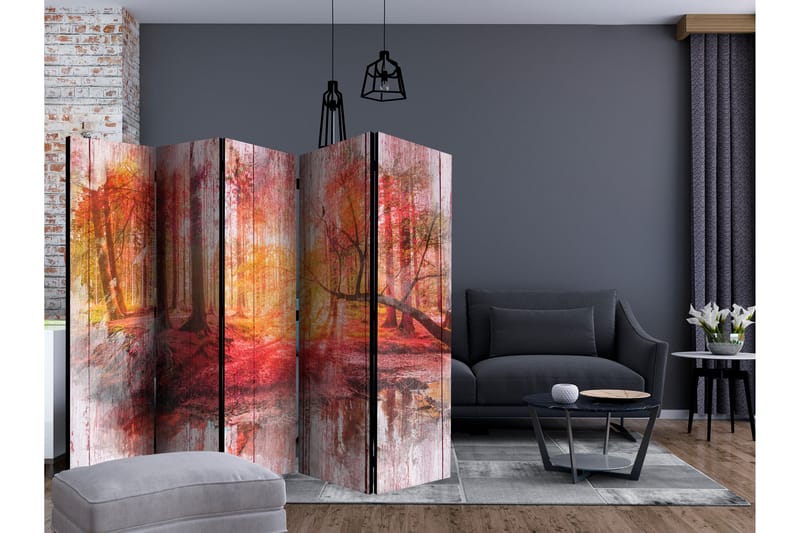 Rumsavdelare Autumnal Forest II 225x172 cm - Artgeist sp. z o. o. - Inredning - Dekoration & inredningsdetaljer - Rumsavdelare