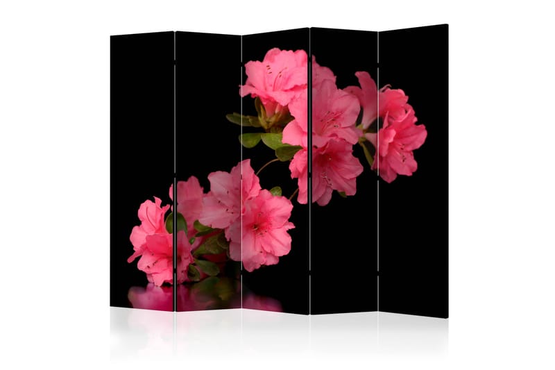 Rumsavdelare Azalea in Black II 225x172 cm - Artgeist sp. z o. o. - Inredning - Dekoration & inredningsdetaljer - Rumsavdelare